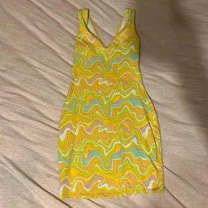 colorful summer dress